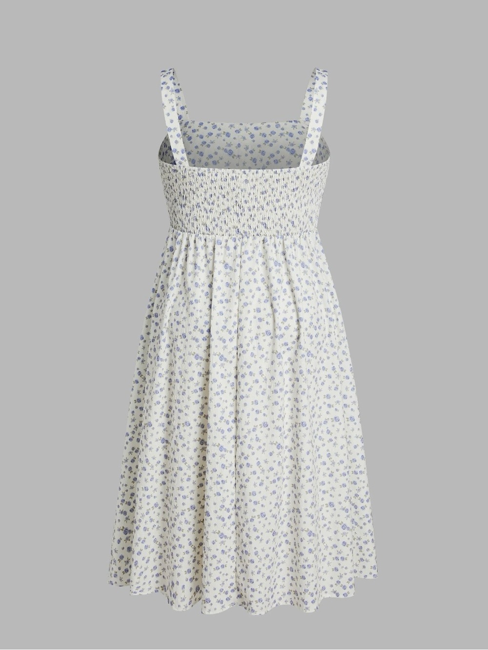 CIDER NWT SQUARE NECK FLORAL CORSET MIDI DRESS MEDIUM - Picture 6 of 10